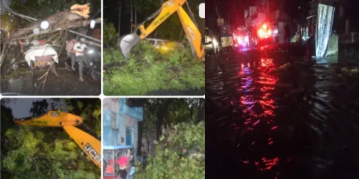 UP में मौसम का कहर :  कानपुर और बुंदेलखंड समेत UP के जिलों में बारिश और ओलावृष्टि ने मचाई तबाही, सैकड़ों एकड़ फसल बर्बाद