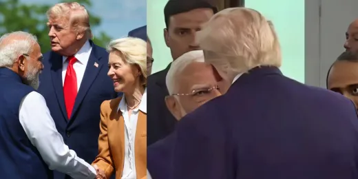 16 महीने बाद मिले PM Modi और डोनाल्ड ट्रंप: G7 Summit में मिलाया हाथ, मुलाकात पर दुनिया की नजर 