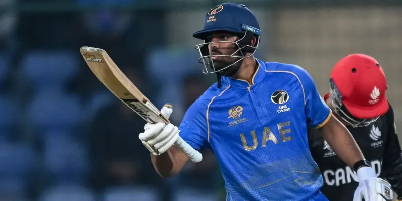 टी20 विश्व कप : यूएई ने कनाडा को पांच विकेट से हराया, आर्यांश शर्मा और शोएब ने जड़ा अर्धशतक