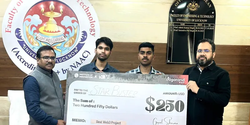 लखनऊ यूनिवर्सिटी के स्टार बस्टर्स ने रचा इतिहास: रिफ्ट-2026 हैकाथॉन में जीता पहला स्थान, “अपॉर्चुनिटी ओएस” प्रोजेक्ट से जीता 250 USD का इनाम