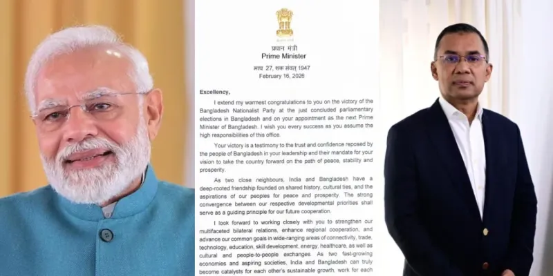 पीएम मोदी की चिट्ठी ने खोला भारत-बांग्लादेश दोस्ती का नया अध्याय... तारिक रहमान को क्या लिखा, जो संबंधों को बना सकता है मजबूत?