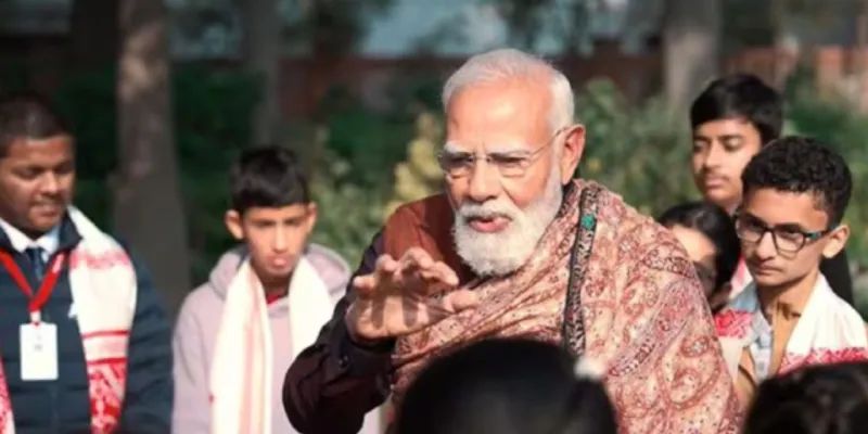 "टेकनालॉजी से डरो मत, उसका इस्तेमाल करो... लेकिन गुलामी कभी मत स्वीकार करो!" - मोदी का छात्रों को मंत्र