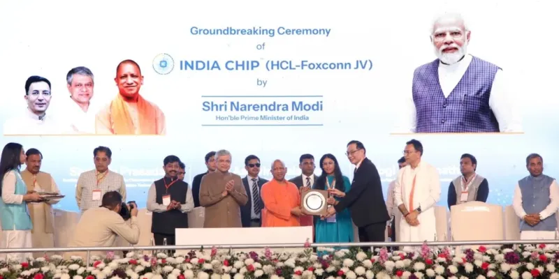 PM सेमीकंडक्टर प्लांट का पीएम मोदी ने किया शिलान्यास : बोले- विकसित भारत के लिए 'मेड इन इंडिया' चिप अत्यंत महत्वपूर्ण