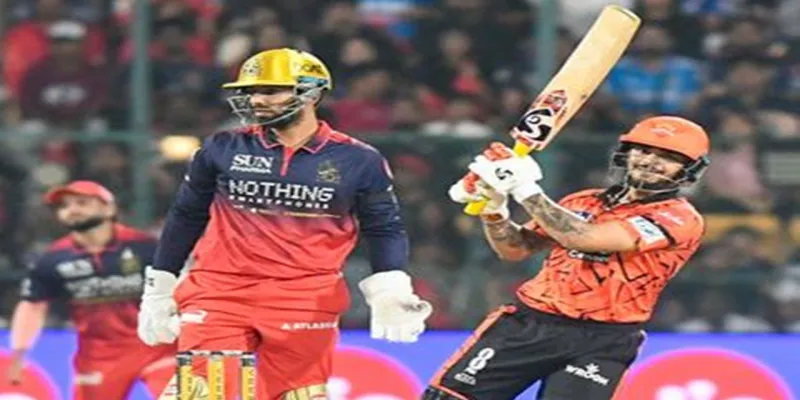 IPL 2026: कप्तान ईशान किशन की विस्फोटक पारी, SRH ने RCB को दिया 202 रन का लक्ष्य