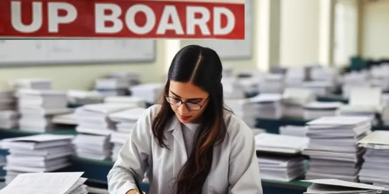 UP Board Exam News: उत्तर पुस्तिकाओं की जांच का आंकड़ा 61 फीसदी पार, अब तक 14 लाख से अधिक कॉपियां हुईं चेक