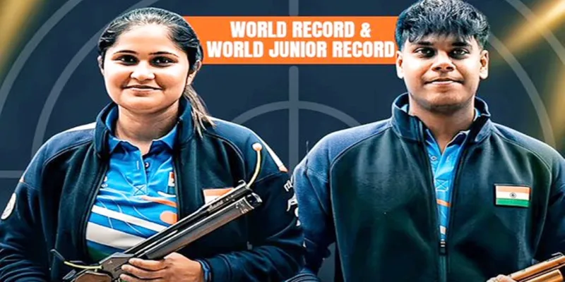 आईएसएसएफ : पलक और मुकेश ने विश्व चैंपियनों को चौंकाया, भारत को दिलाया पहला स्वर्ण 