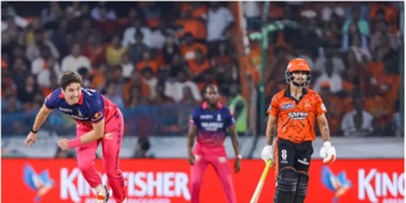 आईपीएल 2026 : सनराइजर्स हैदराबाद ने राजस्थान रॉयल्स को दिया 216 रनों का लक्ष्य, ईशान किशन ने खेली 91 रन की पारी