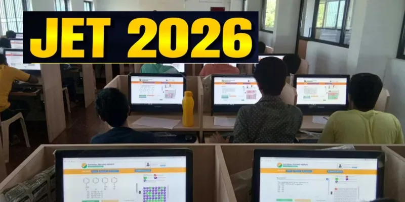 JET EXAM 2026: 26 अप्रैल को होगी जेट 2026 की परीक्षा, 1.75 लाख अभ्यर्थी होंगे शामिल 