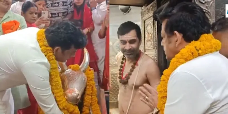 उज्जैन में रवि किशन...  किए महाकालेश्वर के दर्शन, बोले-जीवन धन्य, देशवासियों के स्वास्थ्य और समृद्धि की कामना 