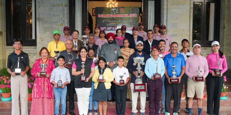 Uttarakhand News: गवर्नर्स कप गोल्फ टूर्नामेंट संपन्न, नौ राज्यों से 179 गोल्फरों ने लिया हिस्सा, राज्यपाल ने विजेताओं को प्रदान किए पुरस्कार 