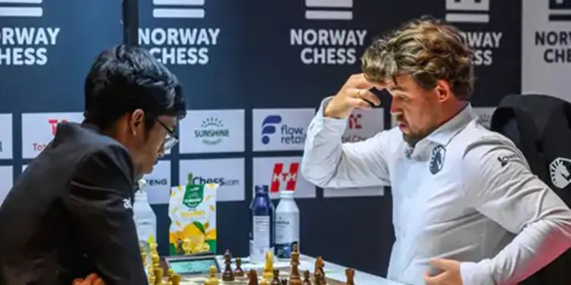 Norway Chess Tournament : प्रज्ञानानंदा ने कार्लसन को हराया, गुकेश का खराब फॉर्म जारी