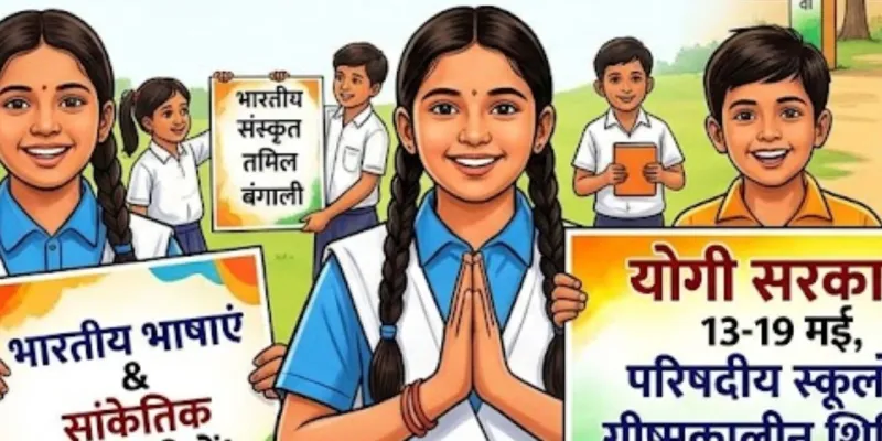 बहुभाषावाद और समावेशी शिक्षा पर योगी सरकार का जोर, यूपी के स्कूलों में भारतीय भाषाओं के साथ सांकेतिक संवाद की सीख 