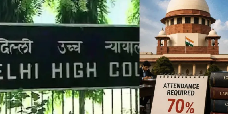  कम अटेंडेंस वाले लॉ स्टूडेंट्स नहीं दे पाएंगे एग्जाम,  दिल्ली हाईकोर्ट के फैसले पर सुप्रीम कोर्ट ने लगाई रोक