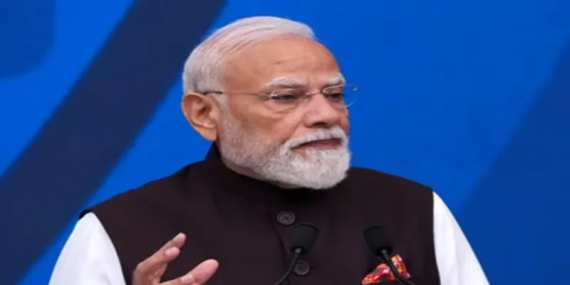 PM Modi France Visit : 'भारत इनोवेट्स समिट' के उद्घाटन समारोह में बोले PM मोदी- भारत के DNA में समाहित है इनोवेशन
