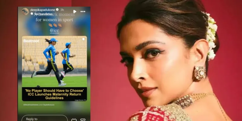 ICC Maternity Policy: महिला क्रिकेटर्स के लिए नए नियम पर दीपिका पादुकोण का आया रिएक्शन, कही ये बड़ी बात