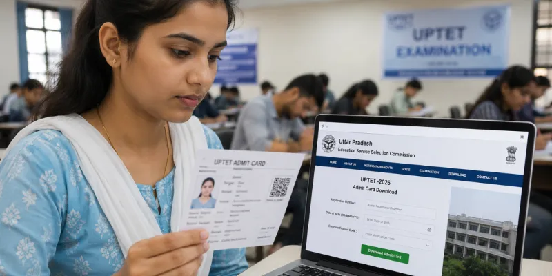UPTET Admit Card 2026: आज डाउनलोड करें टीईटी का एडमिट कार्ड, जानें डायरेक्ट प्रोसेस, एग्जाम पैटर्न और पासिंग मार्क्स