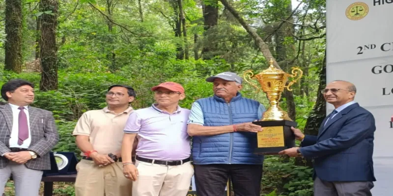 Nainital News: नैनीताल में द्वितीय चीफ जस्टिस कप गोल्फ टूर्नामेंट संपन्न, विजेताओं को HC के मुख्य न्यायाधीश ने किया सम्मानित
