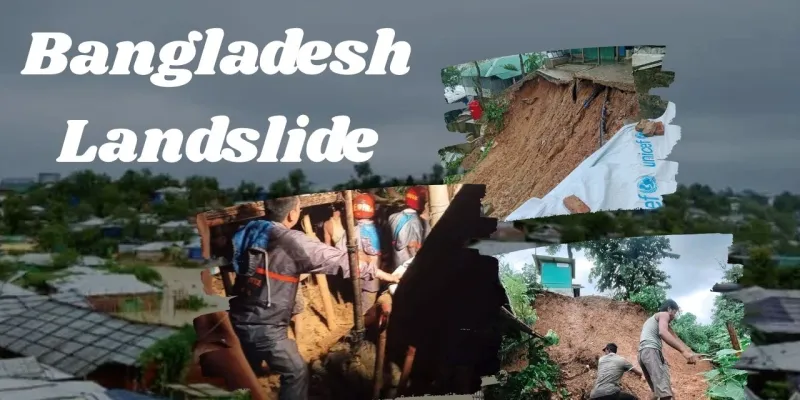 Bangladesh Landslide: भारी बारिश के बाद भूस्खलन, मलबे में दबने से 5 बच्चों समेत 8 रोहिंग्या शरणार्थियों की मौत