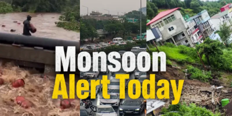 Monsoon Live Updates: लखनऊ में मानसून का जोरदार आगाज... आधे शहर में जलभराव से आफत, तो खेतों में छाई रौनक