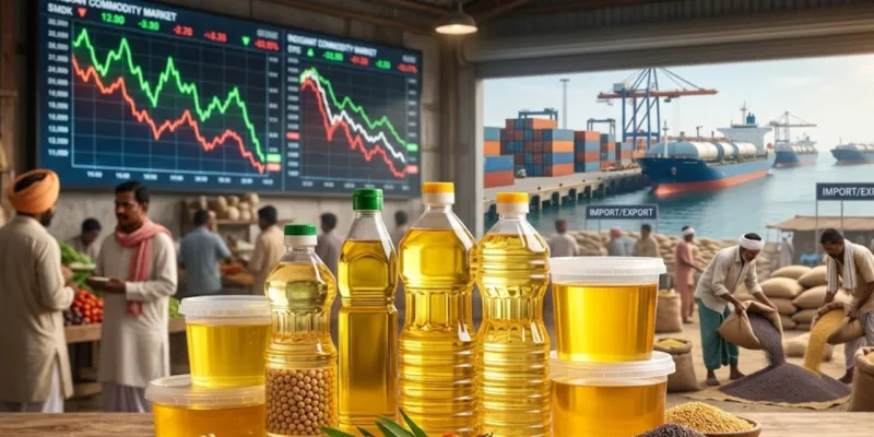 Edible oil prices: देशी तेल से ₹28 तक सस्ता आयातित तेल, सोयाबीन-पामोलीन के भाव टूटे; सरसों पर भी असर