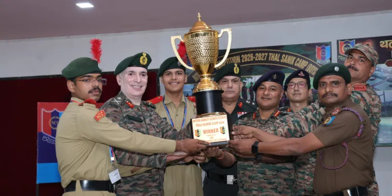 30 साल बाद लखनऊ ग्रुप का कमाल! भाषा विश्वविद्यालय के NCC कैडेट प्रशांत यादव ने रचा इतिहास, दिलाई ओवरऑल ट्रॉफी