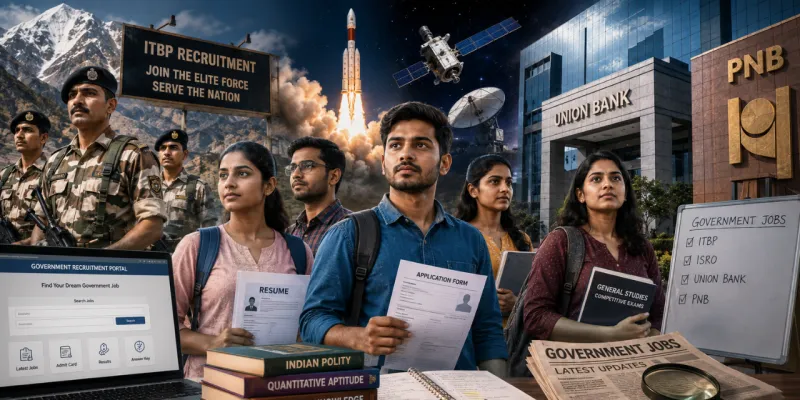 Job Alert 2026: ITBP, ISRO, Union Bank और PNB में बंपर भर्तियां, जानें आवेदन की आखिरी तारीख