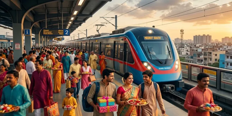 रक्षाबंधन पर नमो भारत का बड़ा तोहफा, 47 अतिरिक्त फेरे; हर 8 मिनट में मिलेगी ट्रेन