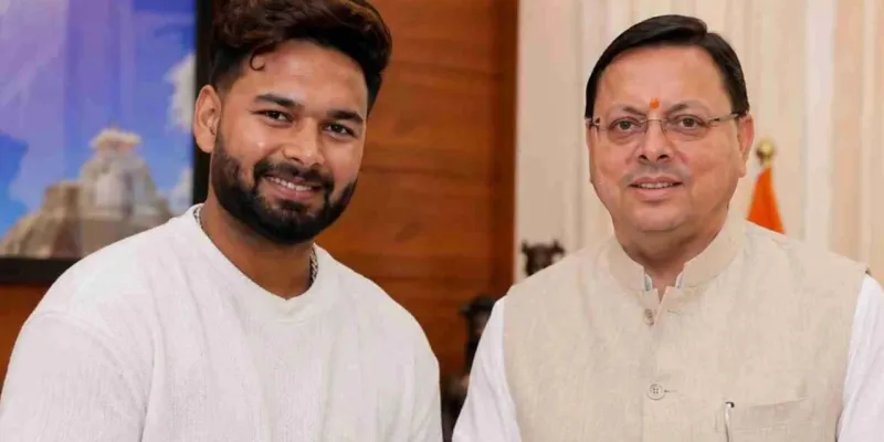 उत्तराखंड में जमीन के लिए ऋषभ पंत ने मांगी मदद, CM धामी बोले- अधिकारी जल्द करेंगे संपर्क