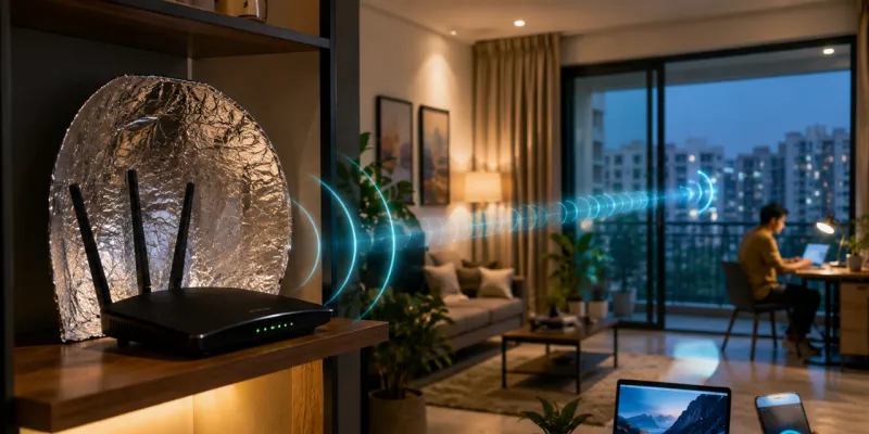 Wi-Fi धीमा पड़ रहा है? घर में रखी एल्युमिनियम फॉयल से ऐसे बढ़ा सकते हैं सिग्नल की पहुंच