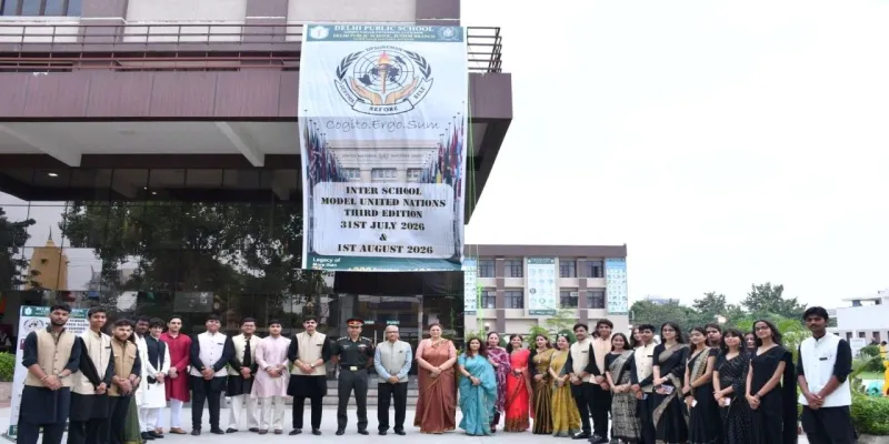 DPSGMUN-2026 :  400 छात्र बने यंग डिप्लोमैट्स, वैश्विक मुद्दों पर दिखाया दम