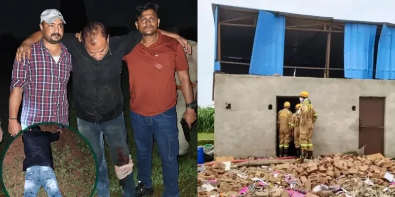 कौशांबी में पटाखा फैक्टरी में भीषण विस्फोट, 11 की मौत... मुख्य आरोपी नौशाद एनकाउंटर के बाद गिरफ्तार 
