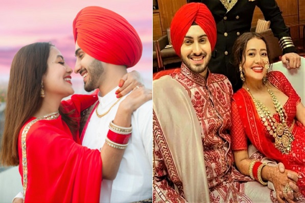 नेहा कक्कड़ ने पति रोहनप्रीत सिंह के साथ शेयर की रोमांटिक तस्वीरें, उड़ाए फैंस के होश