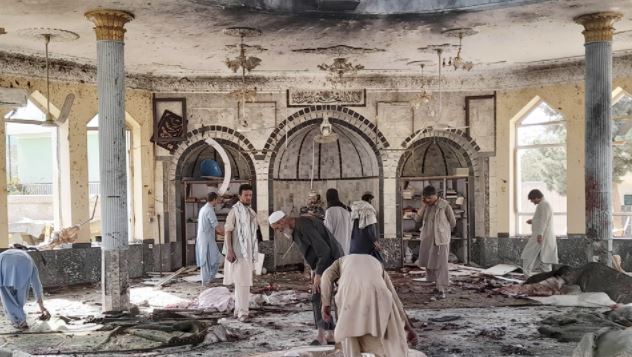 कांधार मजिस्द में धमाका : जुमे की नमाज पढ़ रहे करीब 32 लोगों की मौत, 50 से ज्यादा घायल