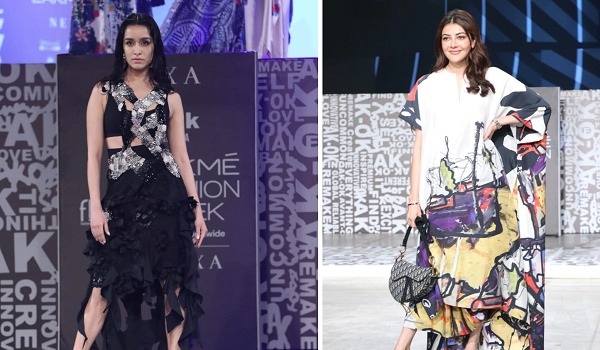 Lakme Fashion Week 2021: ग्लैमरस लुक में नजर आईं श्रद्धा कपूर- काजल अग्रवाल, देखें तस्वीरें