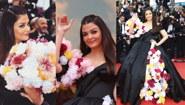 Cannes 2022 में ऐश्वर्या राय ने पहना फूलों से सजा गाउन, बिखेरे हुस्न के जलवे, देखें PHOTOS