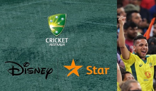 क्रिकेट ऑस्ट्रेलिया ने डिज्नी स्टार के साथ किया करार, भारत में सभी मैचों का करेगा प्रसारण
