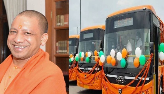 रक्षाबंधन पर बहनों को सीएम योगी ने दी खास सौगात, 150 नई बसों को दिखाई हरी झंडी