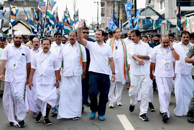 कांग्रेस की भारत जोड़ो यात्रा का 19 दिन का केरल का सफर शुरू