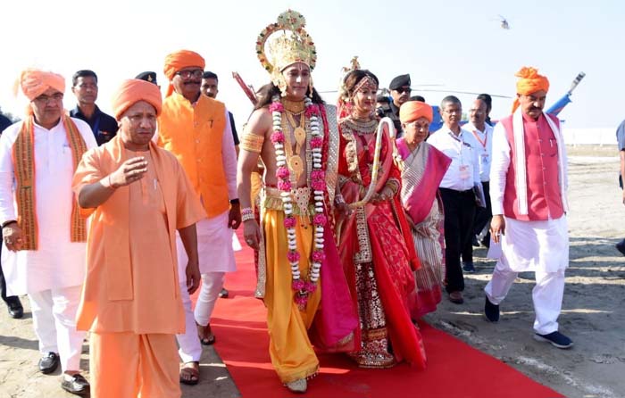 अयोध्या: कुत्सित राजनीति के लिए कुछ लोगों ने अयोध्या को किया था वीरान : योगी