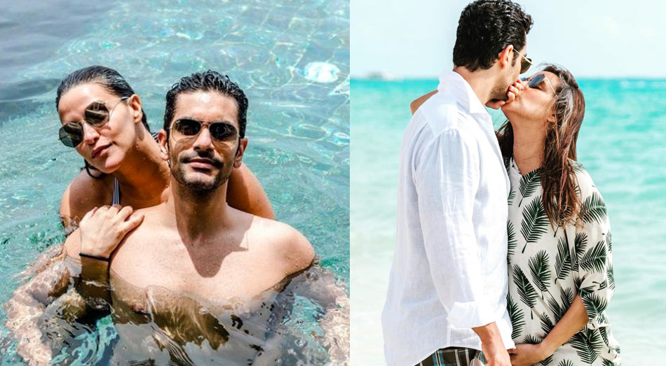 Angad Bedi Jets Off To Maldives With Wifey Neha Dhupia For Her Birthday - Movie Talkies