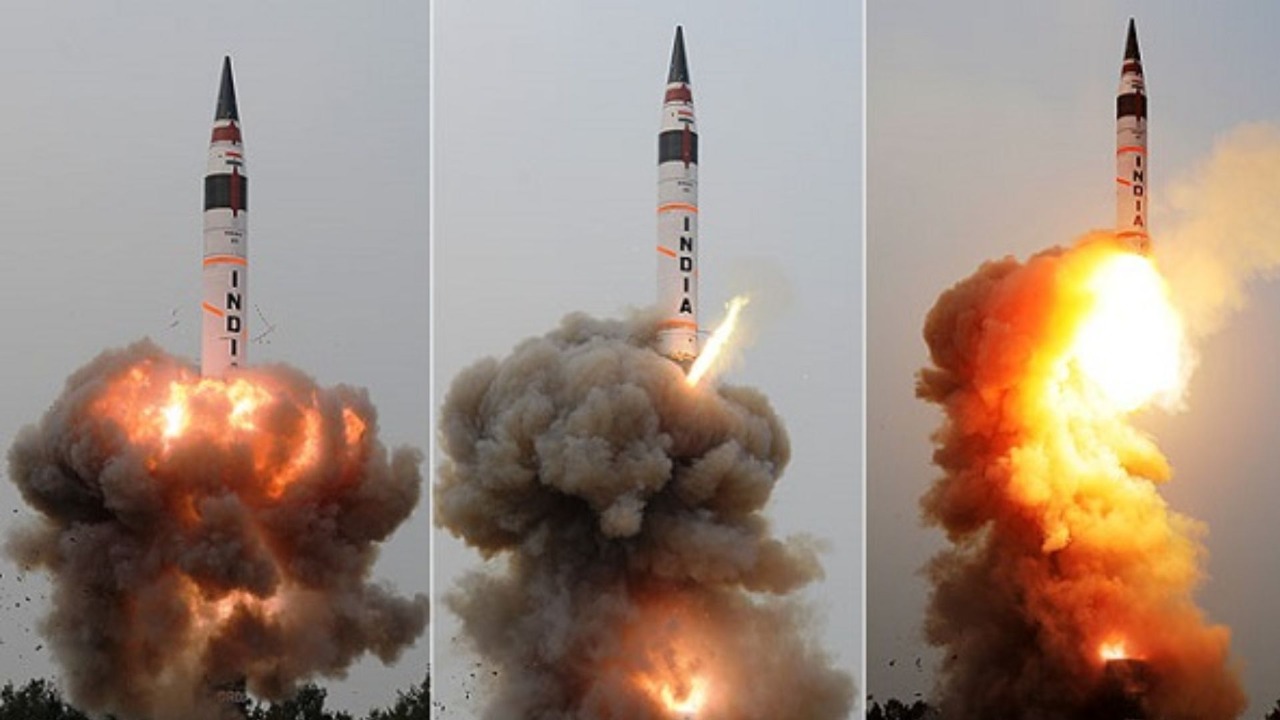 Historical Milestone! परमाणु क्षमता से लैस अग्नि-5 बैलिस्टिक मिसाइल का सफल परीक्षण