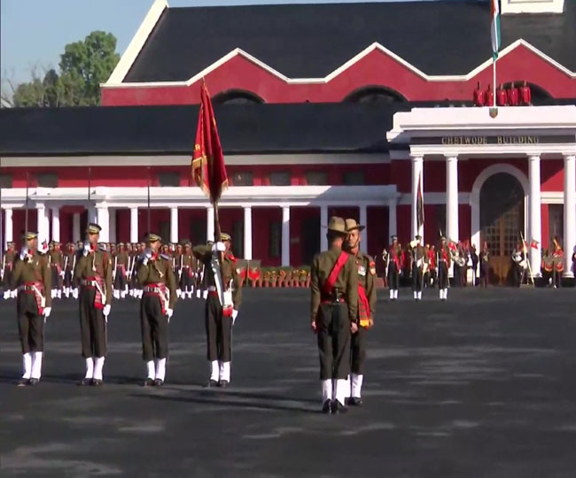 देहरादून: भारतीय सैन्य अकादमी के 314 कैडेट्स सेना में हुए शामिल