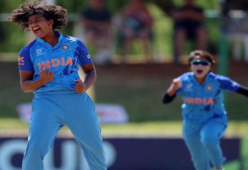 U-19 Women's World Cup : भारतीय टीम ने न्यूजीलैंड को 8 विकेट से हराया, फाइनल में बनाई जगह - Amrit Vichar