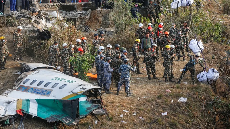 Nepal Plane Crash : ‘यति एयरलाइंस’ दुर्घटना में 71 लोगों के शव बरामद, आखिरी लापता यात्री की तलाश जारी