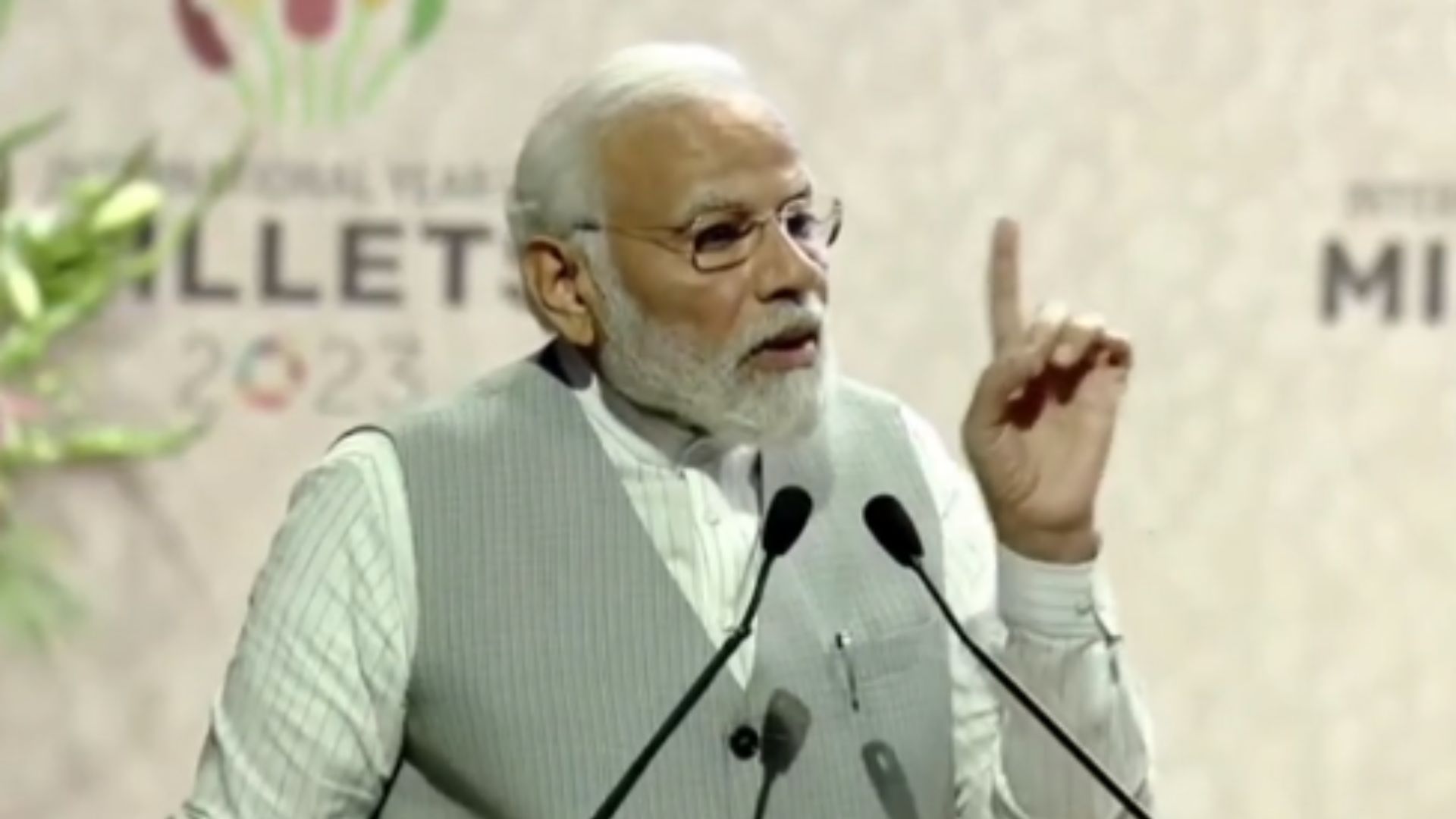 ग्लोबल मिलेट्स कॉन्फ्रेंस : PM मोदी बोले- श्री अन्न भारत में समग्र विकास का एक माध्यम बन रहा