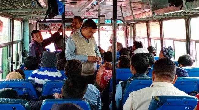 काशीपुर: 65 बेटिकट यात्रियों से वसूला साढ़े 17 हजार का जुर्माना