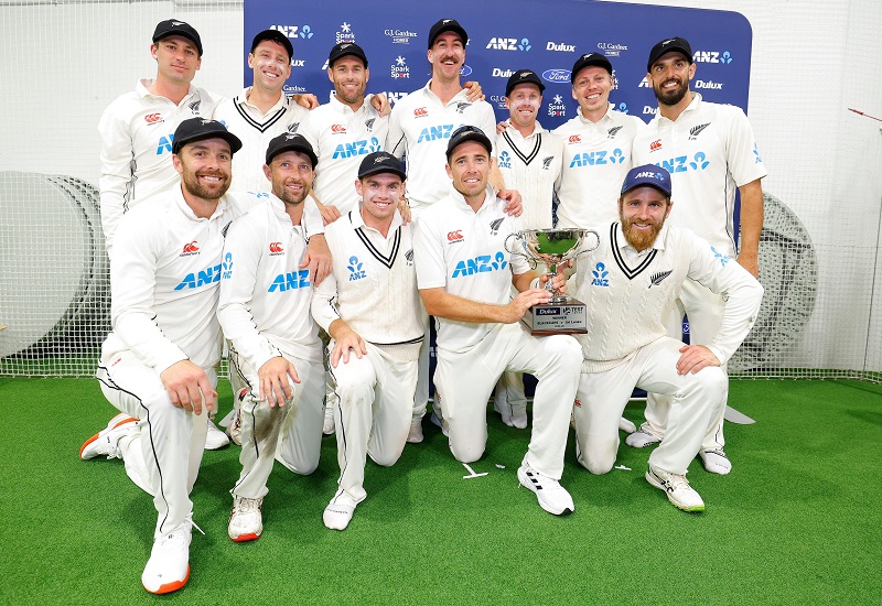 NZ vs SL : न्यूजीलैंड ने 58 रन से जीता वेलिंगटन टेस्ट,  2-0 से सीरीज की अपने नाम
