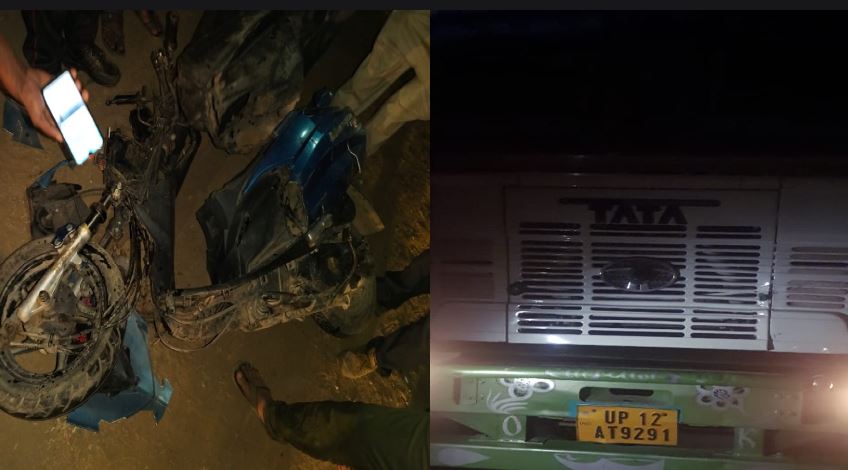शाहजहांपुर: ट्रक ने स्कूटी को मारी पीछे से टक्कर, दुधमुंहे बच्चे समेत तीन की मौत