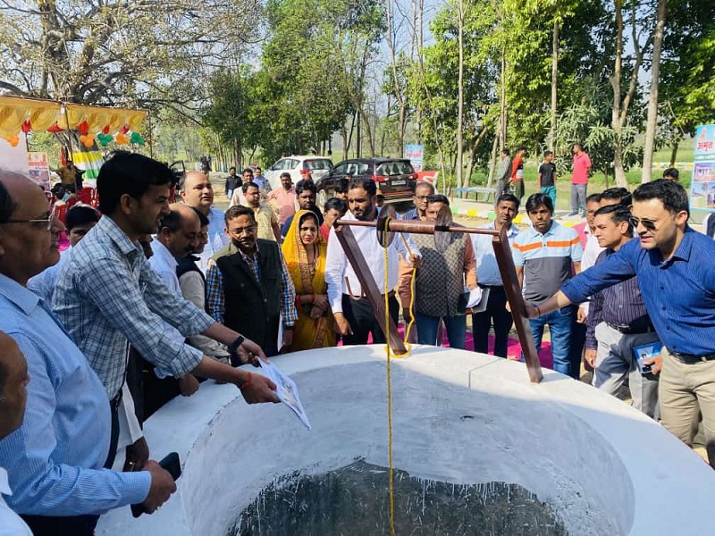 जल संचयन में देश की नजीर बनेगा रामपुर, टीम ने लिया जायजा