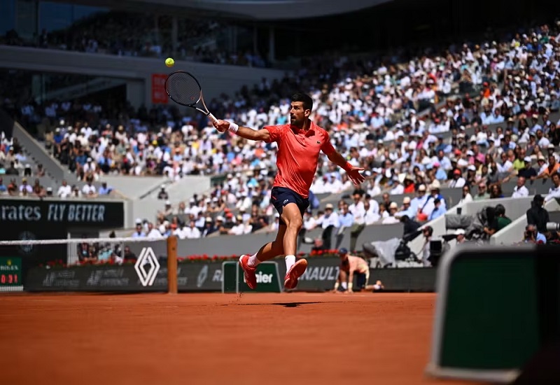 French Open : फ्रेंच ओपन में नोवाक जोकोविच का कमाल, स्पेनिश स्टार Alejandro Davidovich Fokina को हराकर प्री-क्वार्टरफाइनल में पहुंचे